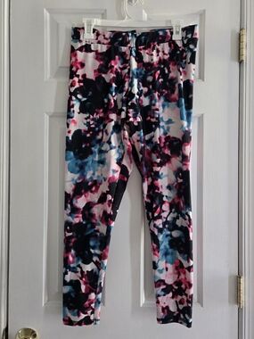 Women's Large Everlast Multicolor Printed Athletic Leggings